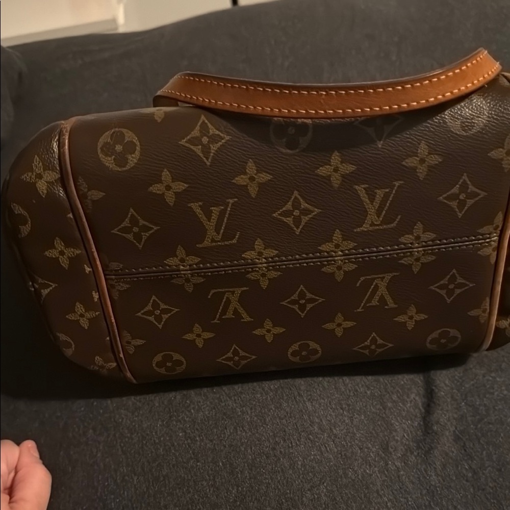 Louis Vuitton Brown Monogram Tote Bag - Picture 4 of 4